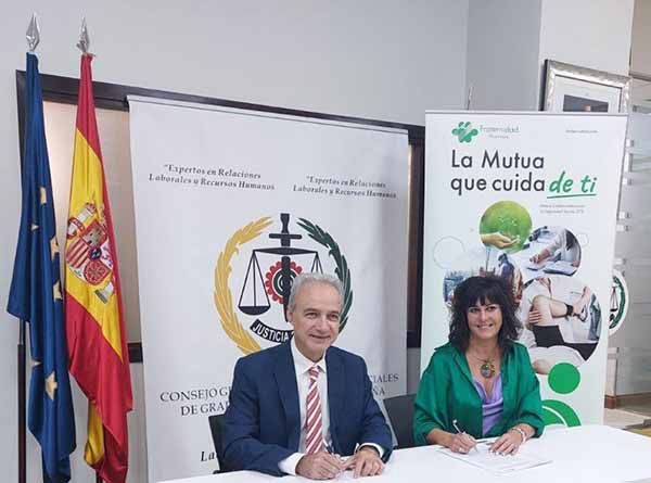 Fraternidad-Muprespa y el Consejo General de Colegios de Graduados Sociales de España firman un convenio marco de colaboración