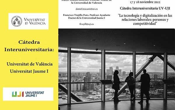 Congreso: 'La tecnología y la digitalización en las relaciones laborales: personas y competitividad'