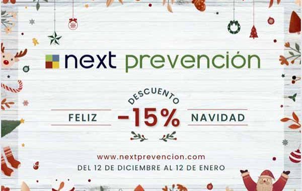Next Prevención os desea Feliz Navidad (-15% descuento)