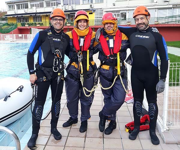Tesicnor ha obtenido la certificación para impartir de curso SEA Survival bajo estándar de la GWO