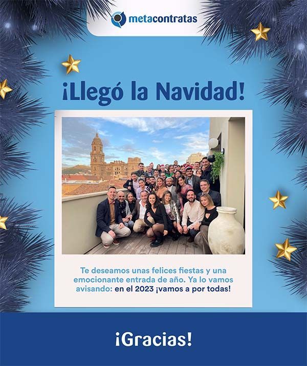 ¡Felices fiestas de parte del equipo de Metacontratas!