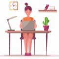 trabajadora oficina