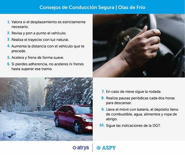 Consejos para conducir en invierno de forma segura