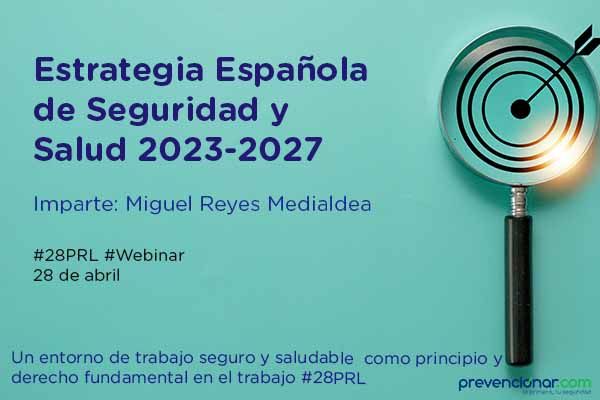 Estrategia Española de Seguridad y Salud 2023-2027