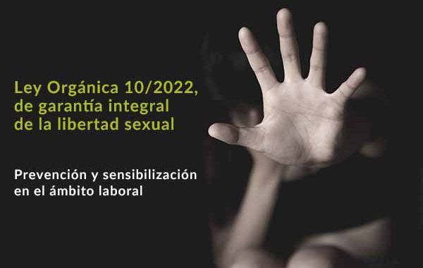 Ley Orgánica 10/2022, de garantía integral de la libertad sexual: Prevención y sensibilización en el ámbito laboral