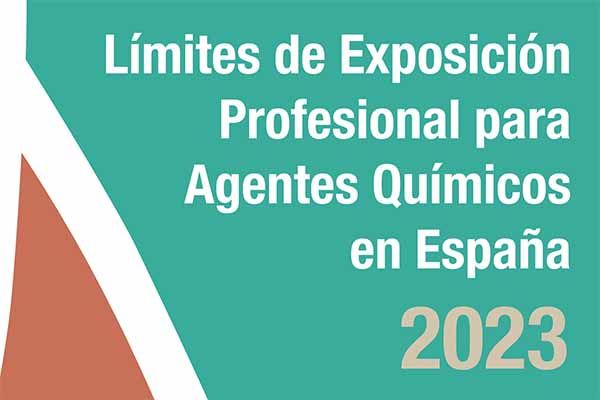 Límites de exposición profesional para agentes químicos 2023