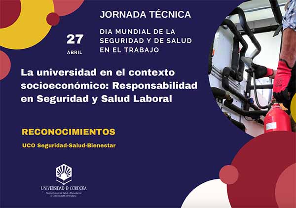 Día Mundial de la Seguridad y Salud en el Trabajo en la Universidad de Córdoba