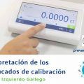 Interpretación de los certificados de calibración