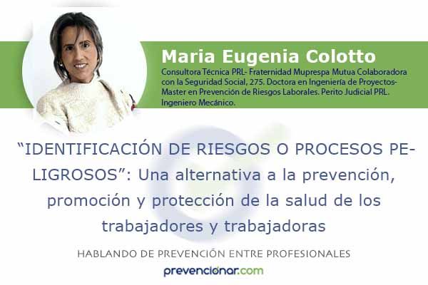 Identificación de riesgos o procesos peligrosos