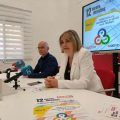 Marina Borrego y Aurelio Martín, en la presentación de las acciones con motivo del mes de los derechos a la Salud y Seguridad en el trabajo