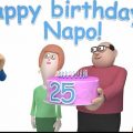 Napo cumple 25 años