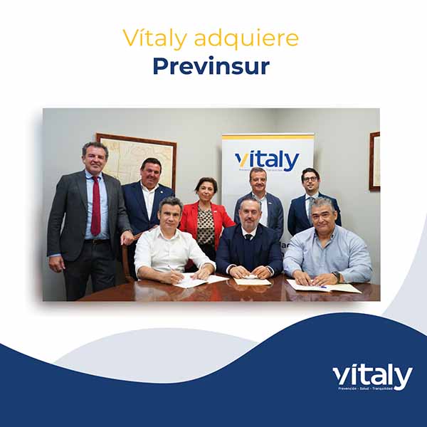 VITALY adquiere PREVINSUR para liderar el mercado de Cádiz