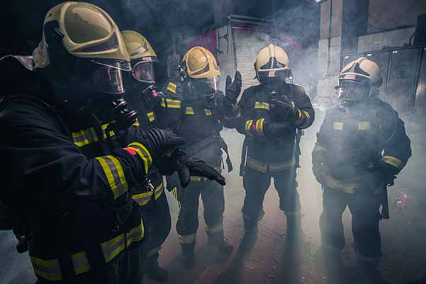 Cascos forestales y de rescate técnico