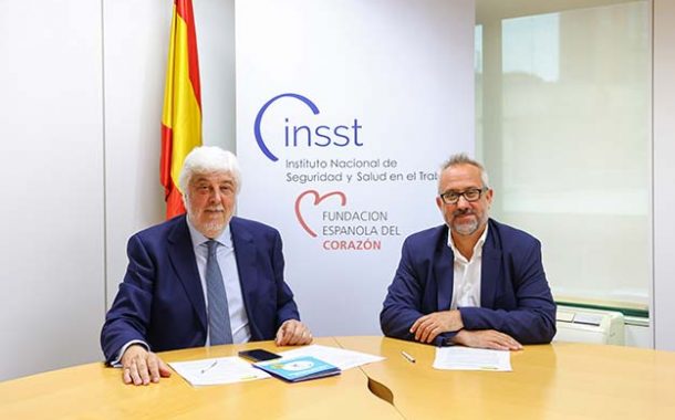 El INSST y la Fundación Española del Corazón colaboran para mejorar la salud cardiovascular