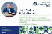 Juan Carlos Rubio-Romero, estará presente en el IV Congreso Internacional Prevencionar