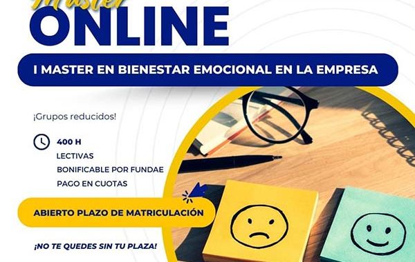 Master Bienestar Emocional en la Empresa - Reserva tu plaza