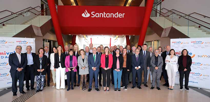 Banco Santander asume la presidencia de Umivale Activa