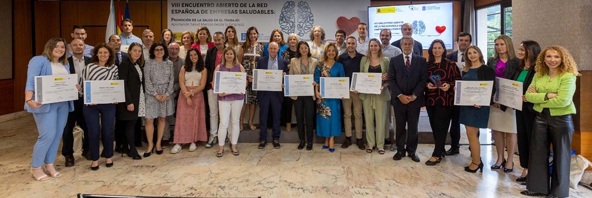 El INSST y el ISSGA organizan el VIII Encuentro Abierto de la Red Española de Empresas Saludables (REES)