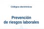 Códigos electrónicos en PRL (Ed. 12 de julio)