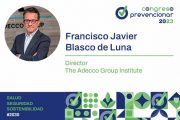 Francisco Javier Blasco, estará presente en el IV Congreso Internacional Prevencionar