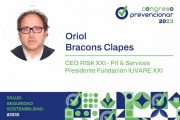 Oriol Bracons Clapes, estará presente en el IV Congreso Internacional Prevencionar