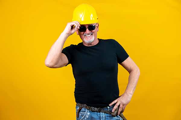 gafas de sol trabajador