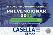 CASELLA España, patrocinador PLATA del IV Congreso Internacional Prevencionar