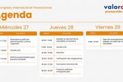 Agenda de talleres y actividades en el stand de Valora Prevención en el Congreso Internacional Prevencionar