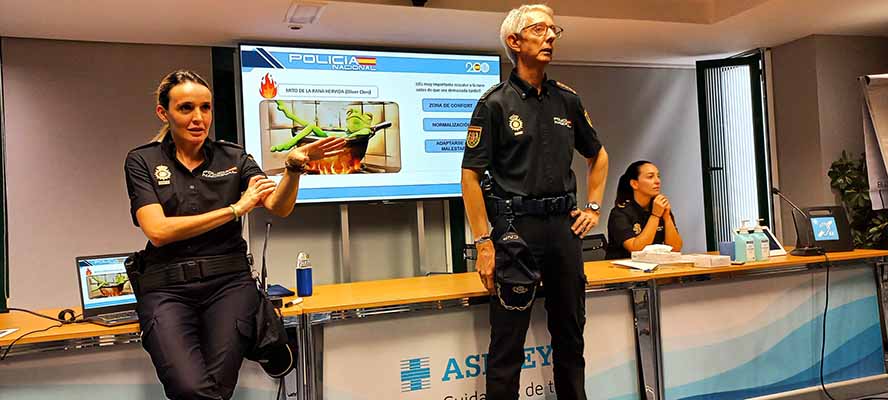 Asepeyo celebra en Madrid unas jornadas con la Policía Nacional para afrontar y prevenir las agresiones en el ámbito sanitario
