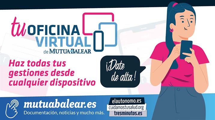 Mutua Balear lanza su nueva oficina virtual para trabajadores
