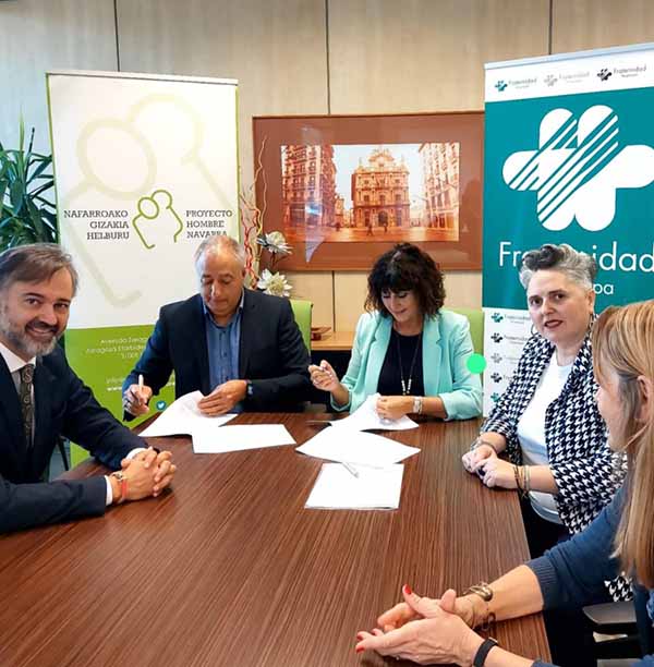 Fraternidad-Muprespa y Fundación Proyecto Hombre Navarra