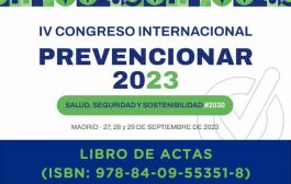 Libro de Actas del IV Congreso Prevencionar 2023