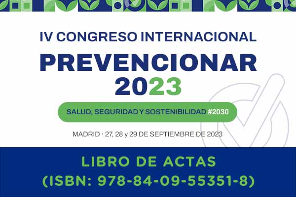 Libro de Actas del IV Congreso Prevencionar 2023