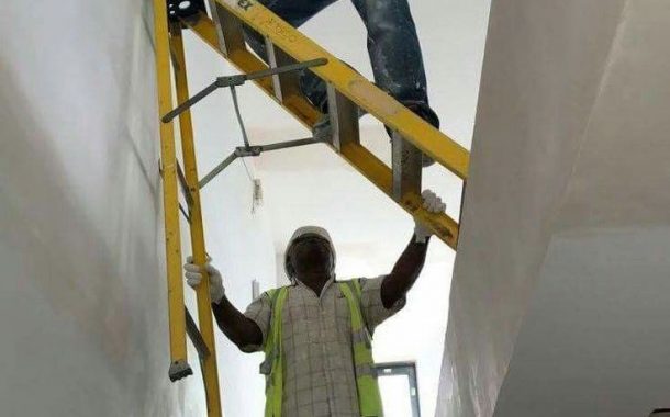 La NO seguridad en el trabajo: escaleras manuales