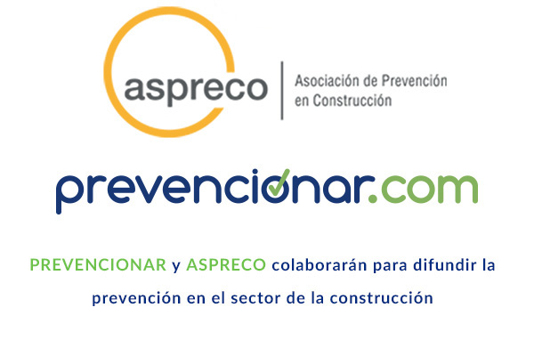 PREVENCIONAR y ASPRECO colaborarán para difundir la prevención en el sector de la construcción