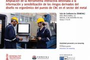 Jornada: Ampliación Herramienta interactiva de sensibilización riesgos diseño no ergonómico del puesto CNC