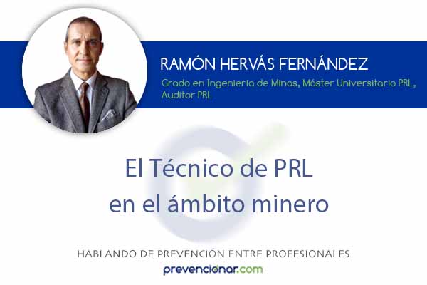 El Técnico de PRL en el ámbito minero
