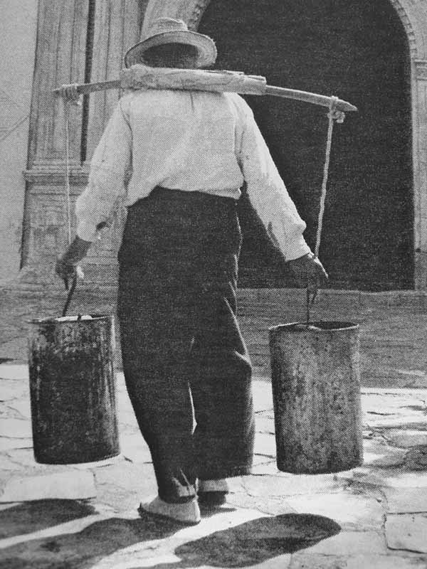 Oficios antiguos y peligrosos: Aguador