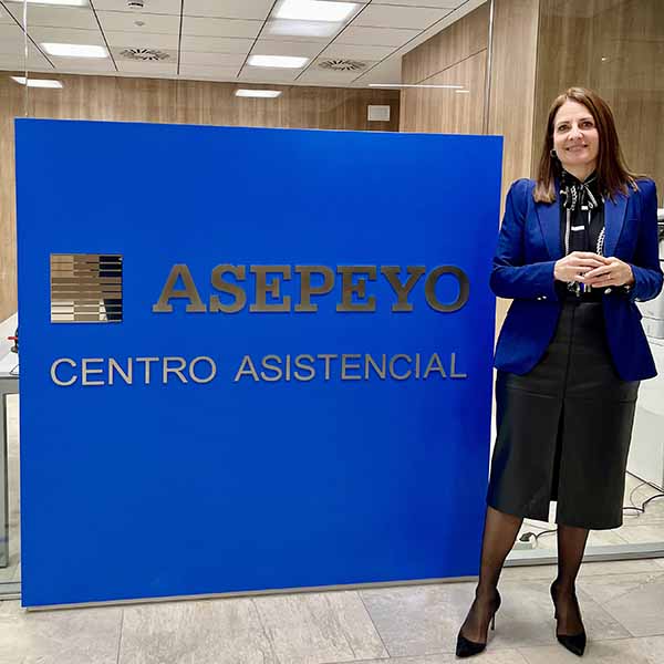 Carolina Díaz, nombrada directora del nuevo centro Asepeyo Chamartín, en Madrid