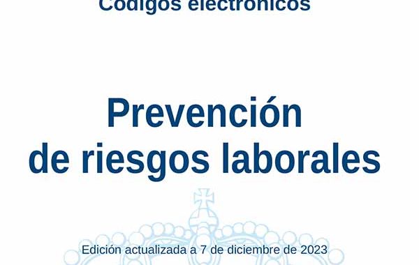 Códigos Electrónicos: Prevención de Riesgos Laborales