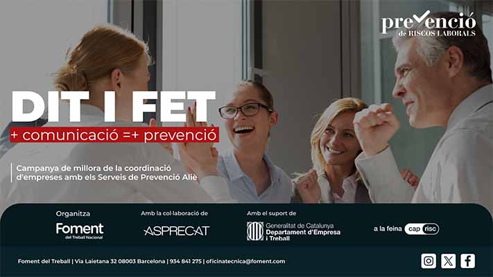 Dit i fet + comunicació = + prevenció