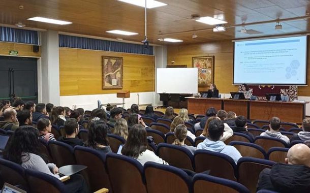 El ISSGA presenta la nueva estrategia de SST al alumnado del Máster en Gestión y Dirección Laboral y de Grao de la USC