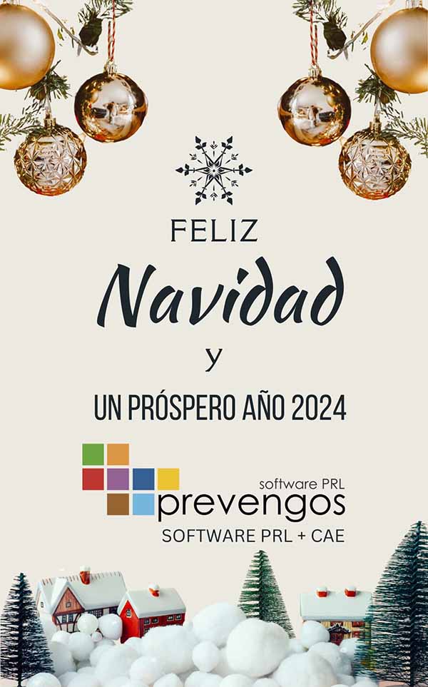 Prevengos te desea Feliz Navidad y un prospero año 2024