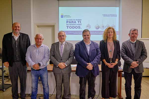 La Consejería de Turismo y Empleo del Gobierno de Canarias inicia una campaña para concienciar en PRL