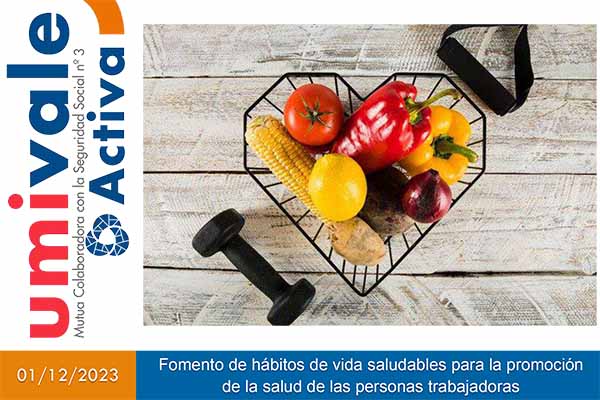 Fomento de hábitos de vida saludables para la promoción de la salud de las personas trabajadoras