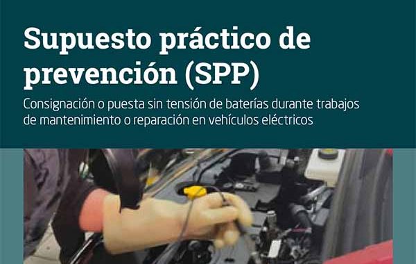Consignación o puesta sin tensión de baterías durante trabajos de mantenimiento o reparación en vehículos eléctricos