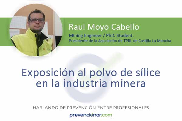 Exposición al polvo de sílice en la industria minera