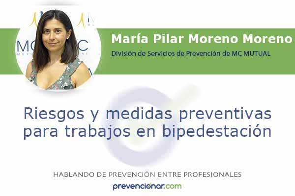 Riesgos y medidas preventivas para trabajos en bipedestación