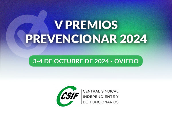 CSIF suma su apoyo a los V Premios Prevencionar