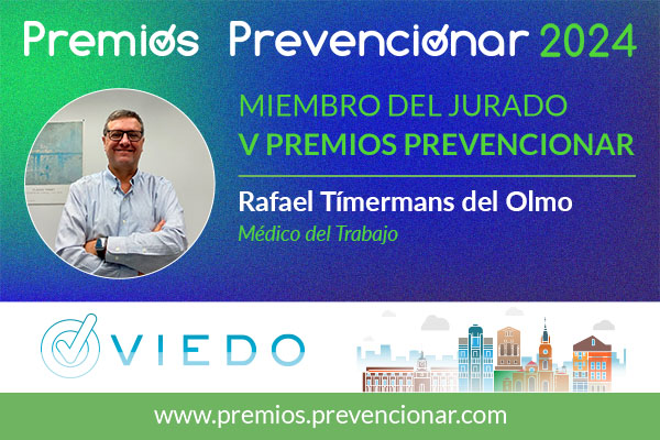 Rafael Timermans jurado de los V Premios Prevencionar #Oviedo